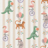 Printed Cotton FETEFORRAINE Gray / Green